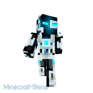 Ender robot bleu