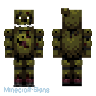 five nights at candys 3 skins for minecraft